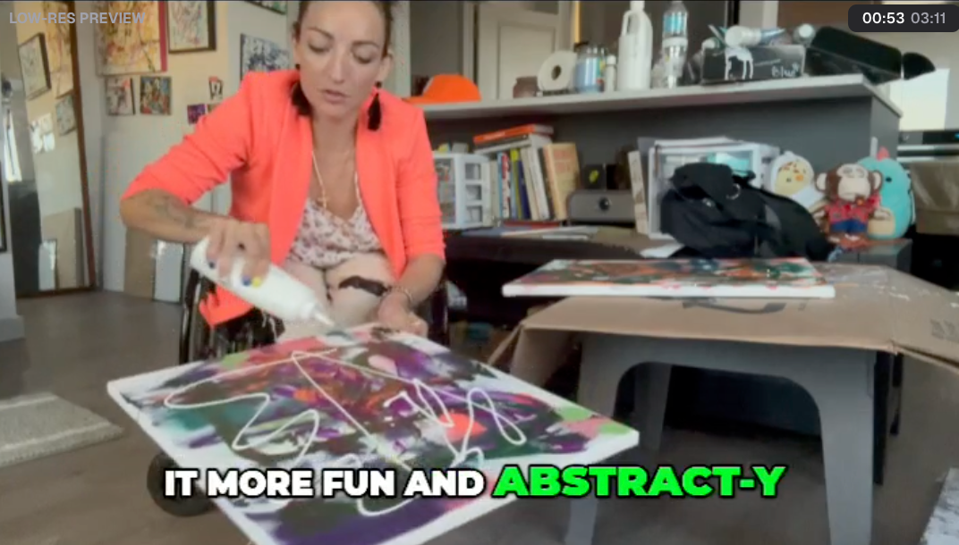 Creating Abstract Art to Prepare for an NFT Art Collection 🎨 #NFTArtist