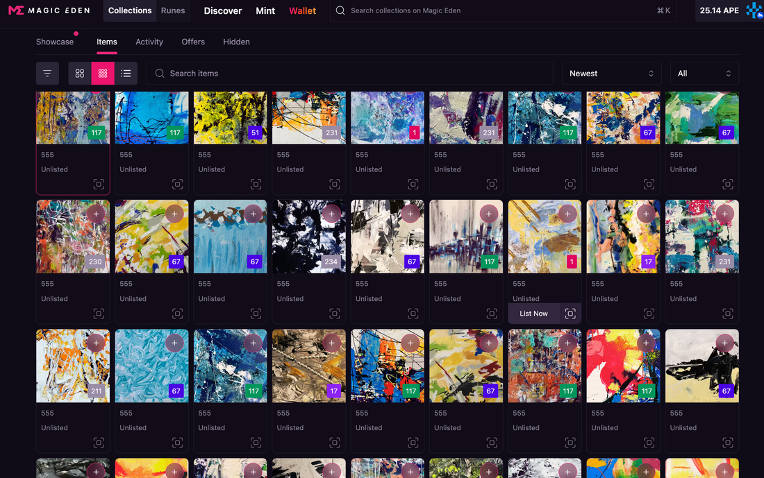 ApeChain Creator Spotlight: BlueEyeQueen’s Handmade Art Collection
