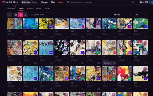 ApeChain Creator Spotlight: BlueEyeQueen’s Handmade Art Collection