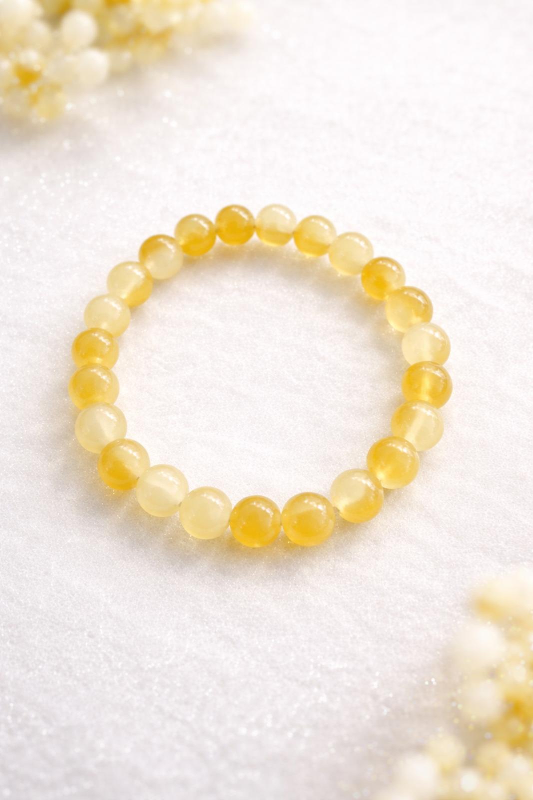 Healing Beaded Bracelet – Yellow