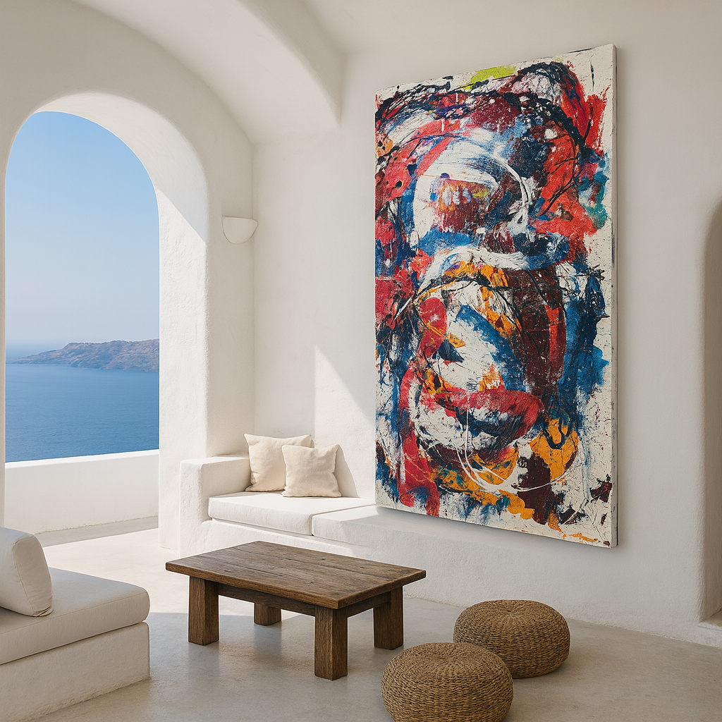 Boundaries, Not Barricades – Abstract Painting | Handmade Art