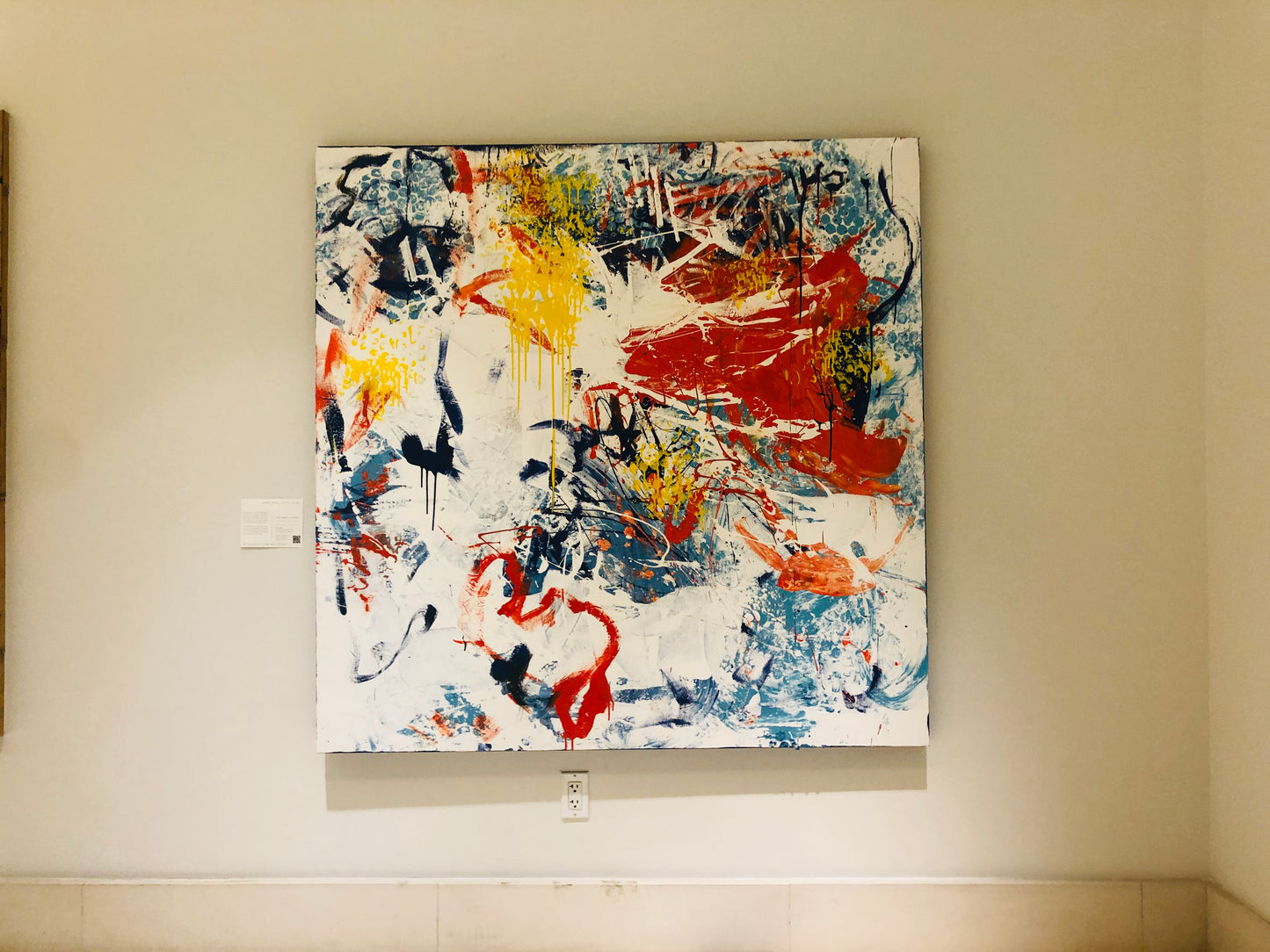 Calm Holds Power – Abstract Painting | Handmade Art