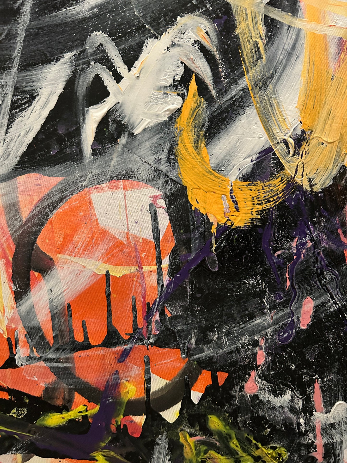 Things You Cant Escape – Abstract Painting | Handmade Art