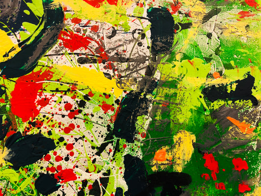 The Beauty Looking Inside – Abstract Painting | Handmade Art