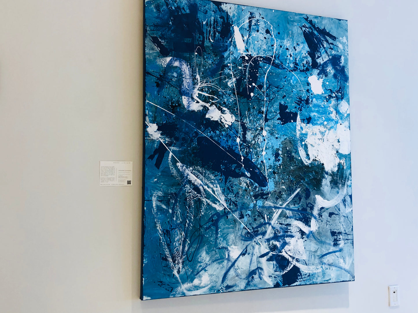 Listening With Your Eyes – Abstract Painting | Handmade Art