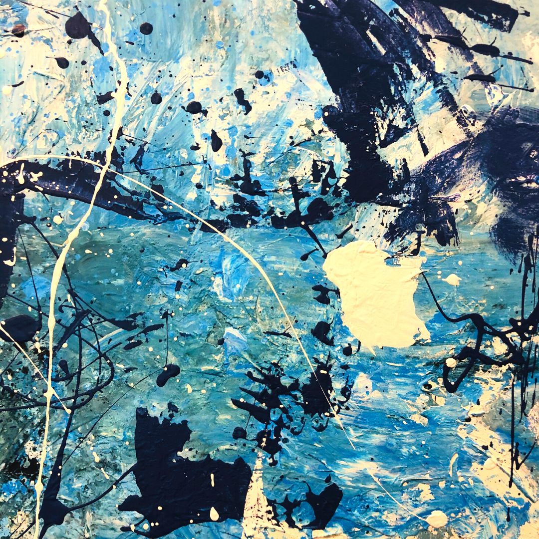 Listening With Your Eyes – Abstract Painting | Handmade Art