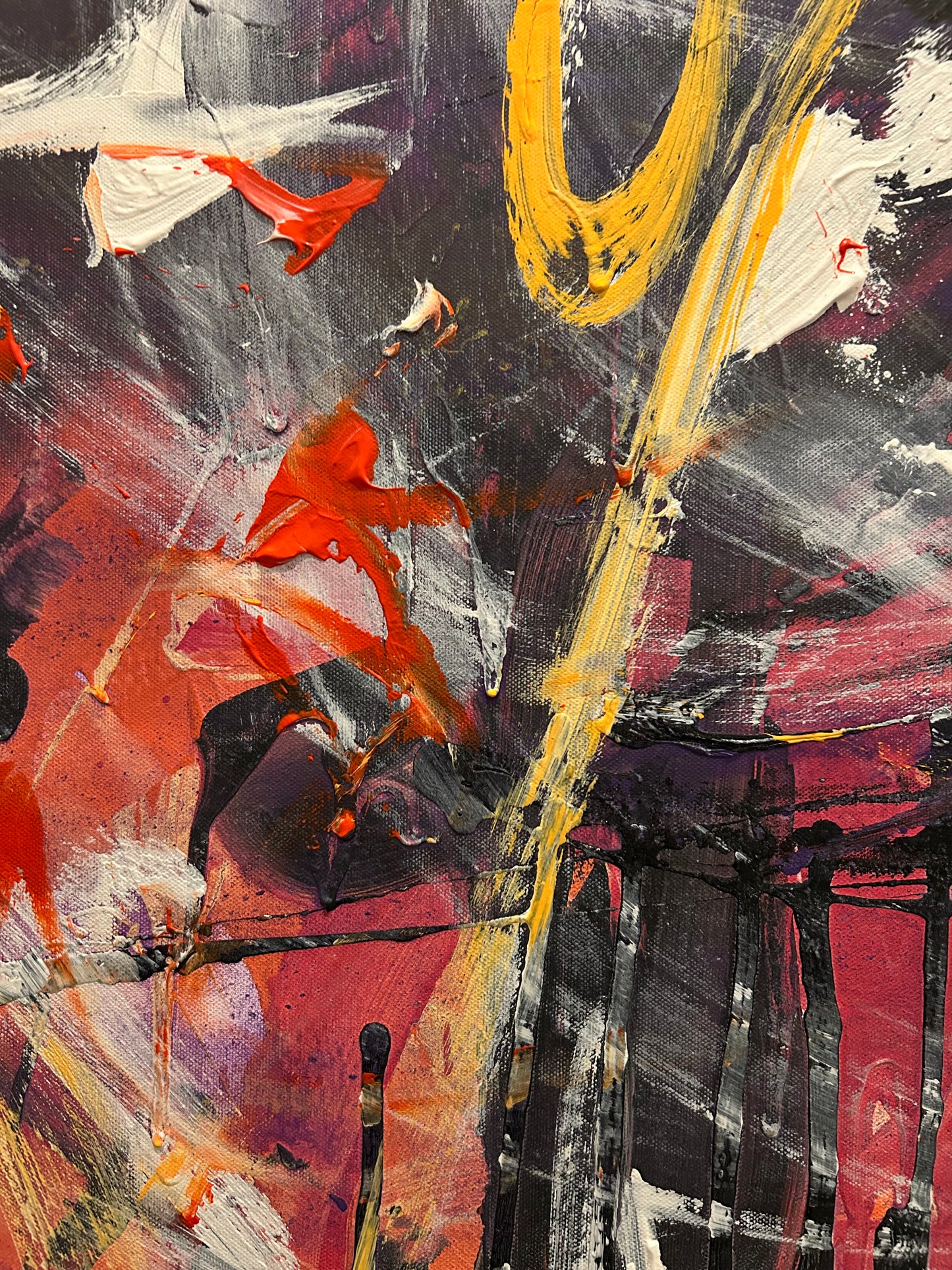 Things You Cant Escape – Abstract Painting | Handmade Art