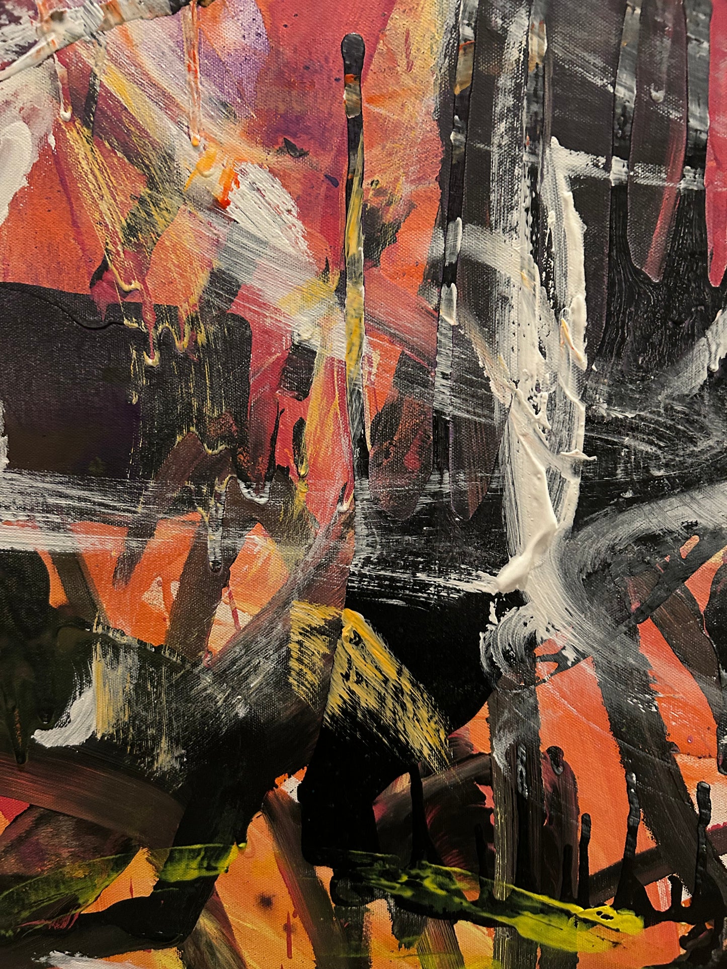 Things You Cant Escape – Abstract Painting | Handmade Art