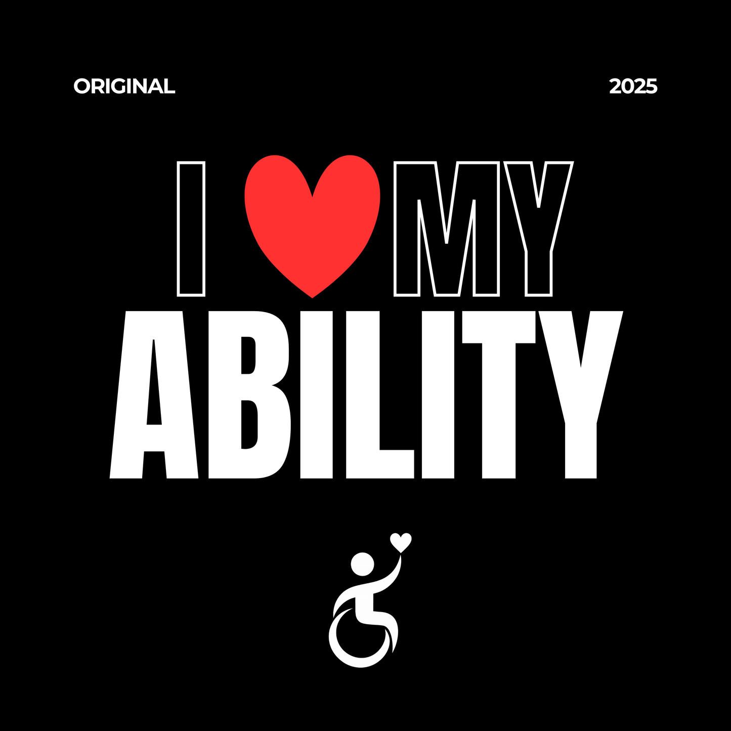 I Love My Ability Hoodie