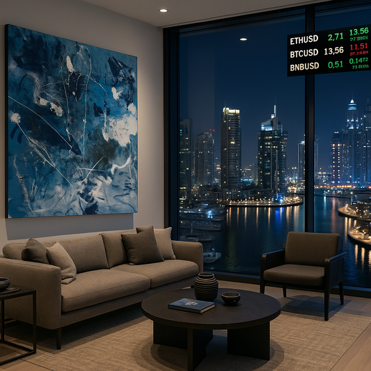 Listening With Your Eyes – Abstract Painting | Handmade Art