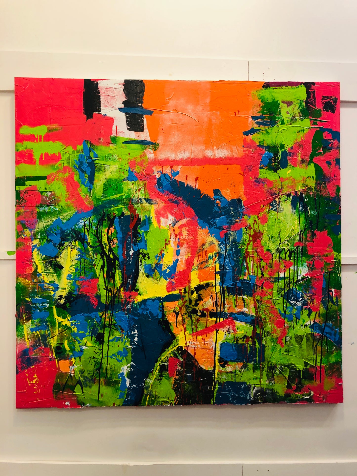 Tropical – Abstract Painting | Handmade Art