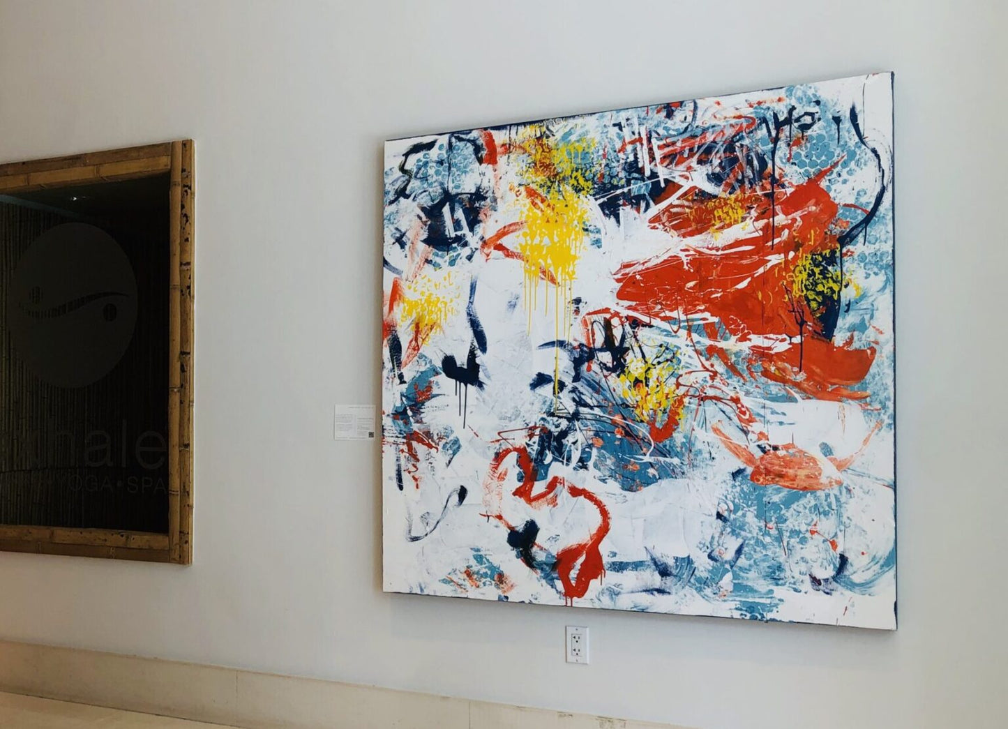 Calm Holds Power – Abstract Painting | Handmade Art