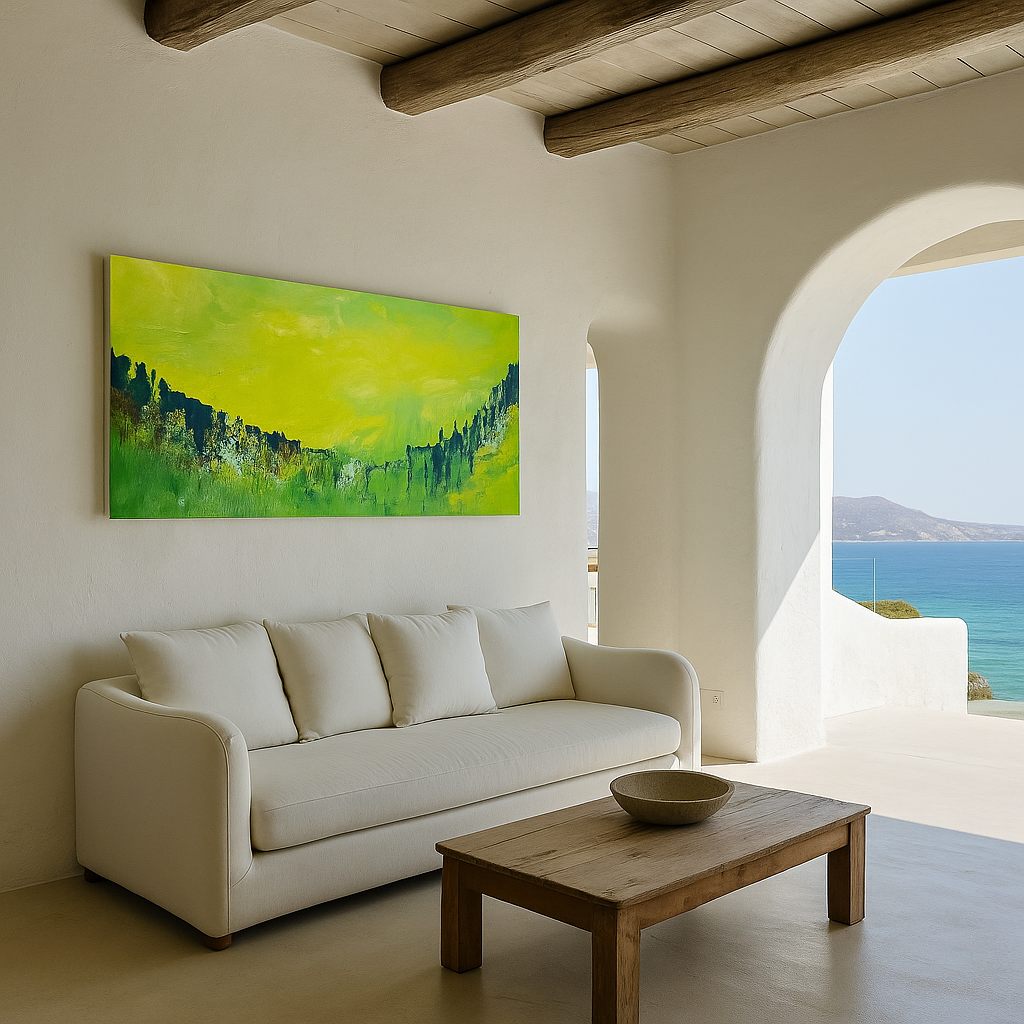 Moving Mountains – Abstract Painting | Handmade Art