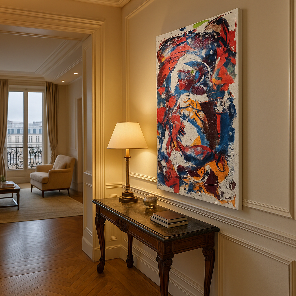 Boundaries, Not Barricades – Abstract Painting | Handmade Art