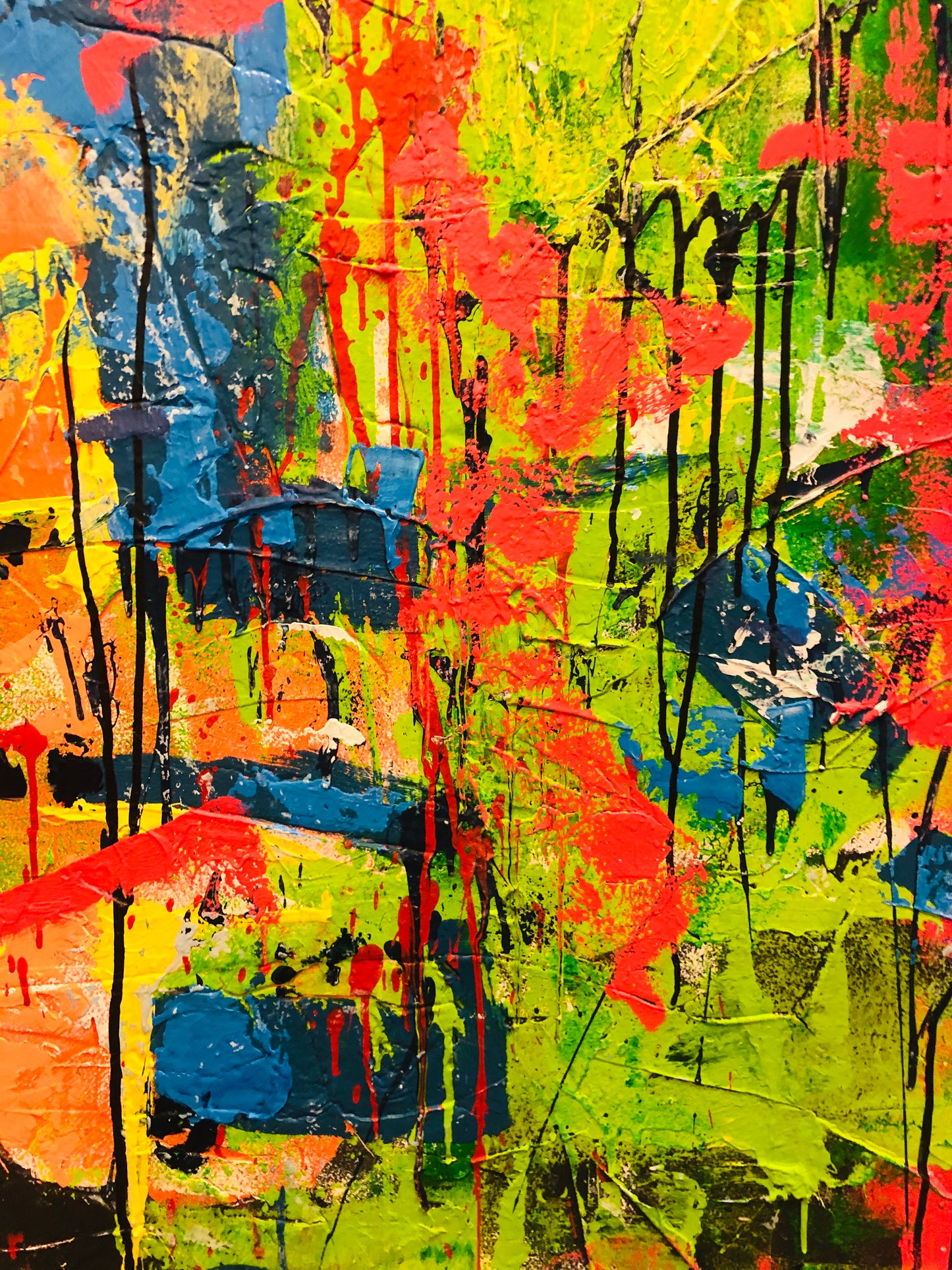 Tropical – Abstract Painting | Handmade Art