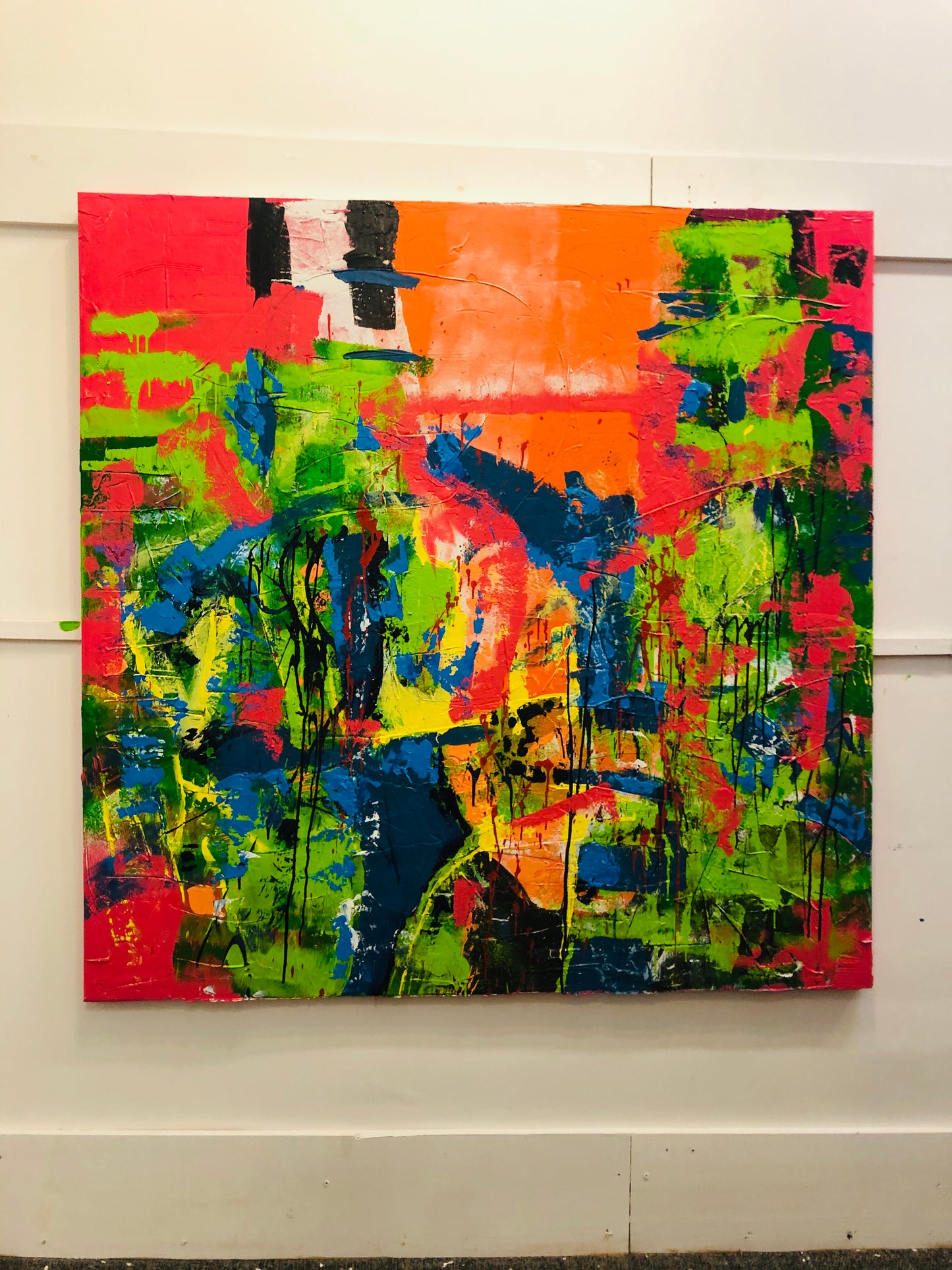 Tropical – Abstract Painting | Handmade Art