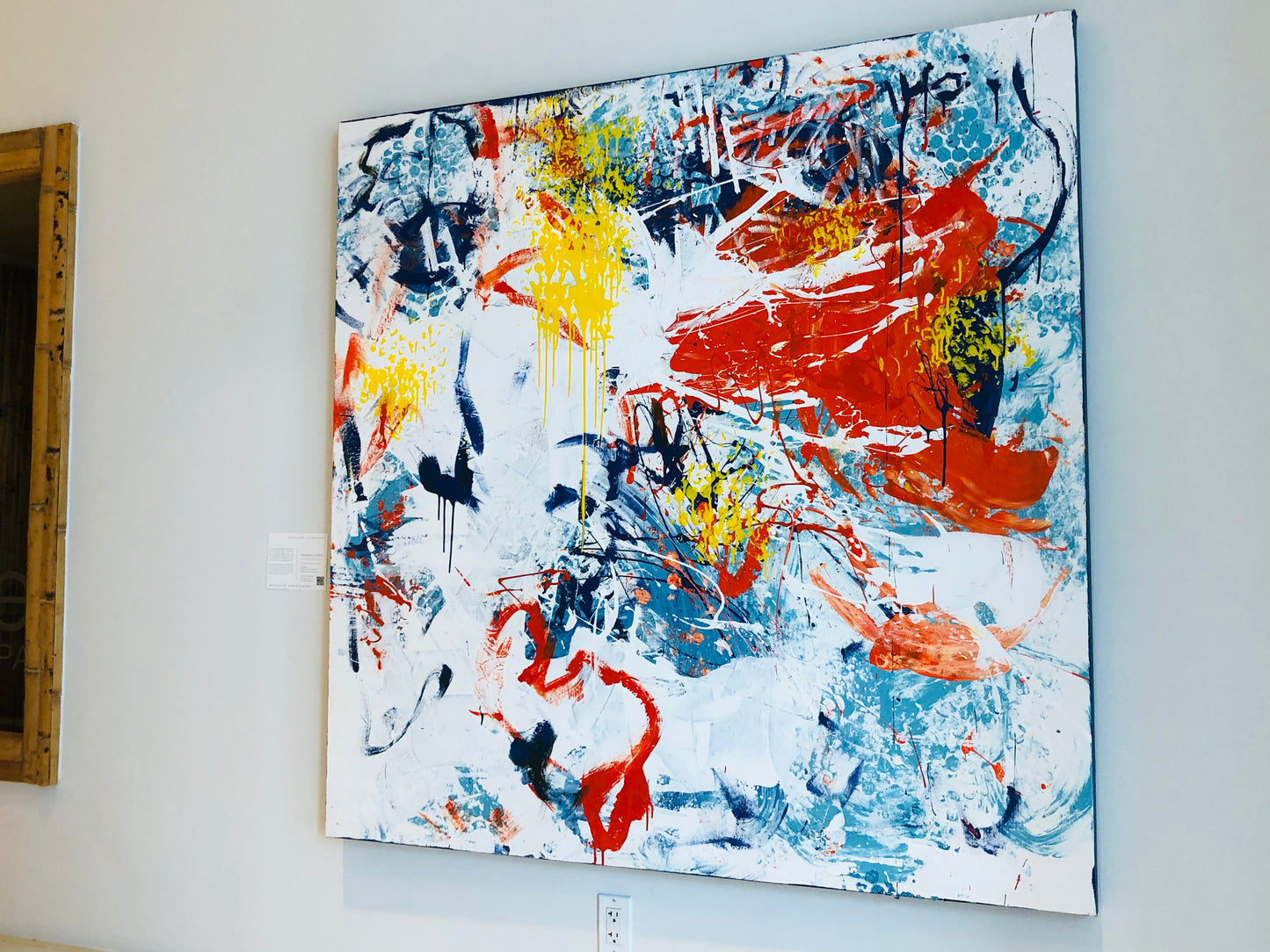 Calm Holds Power – Abstract Painting | Handmade Art
