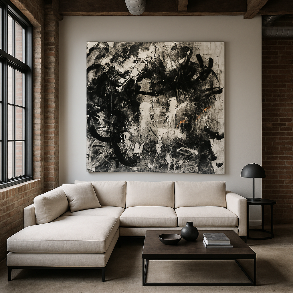 Industrial – Abstract Painting | Handmade Art