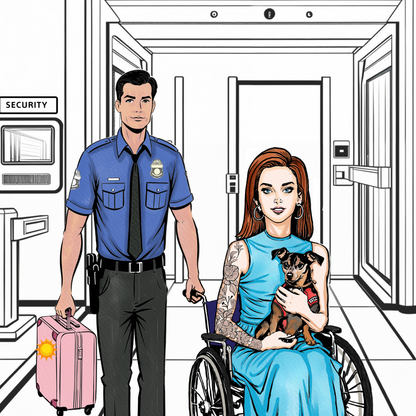 Children's Coloring Book: Tales of a Service Animal