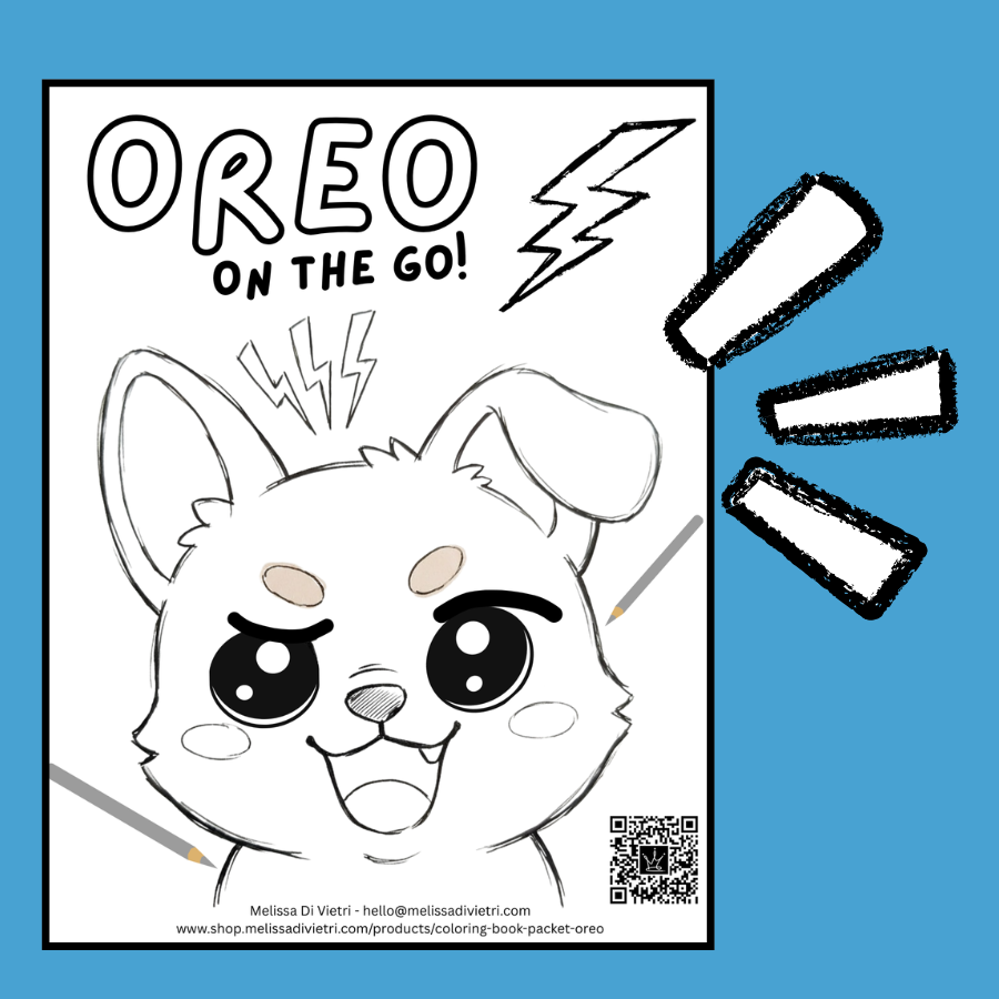 Oreo the Service Dog: Color Her World 🐾