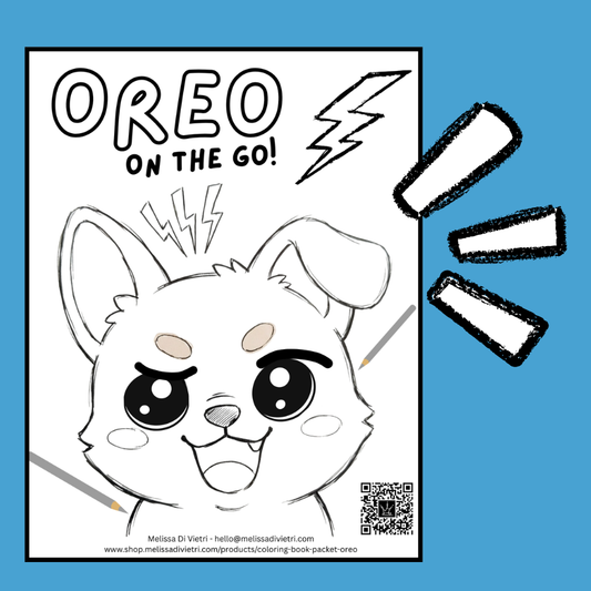 Oreo the Service Dog: Color Her World 🐾