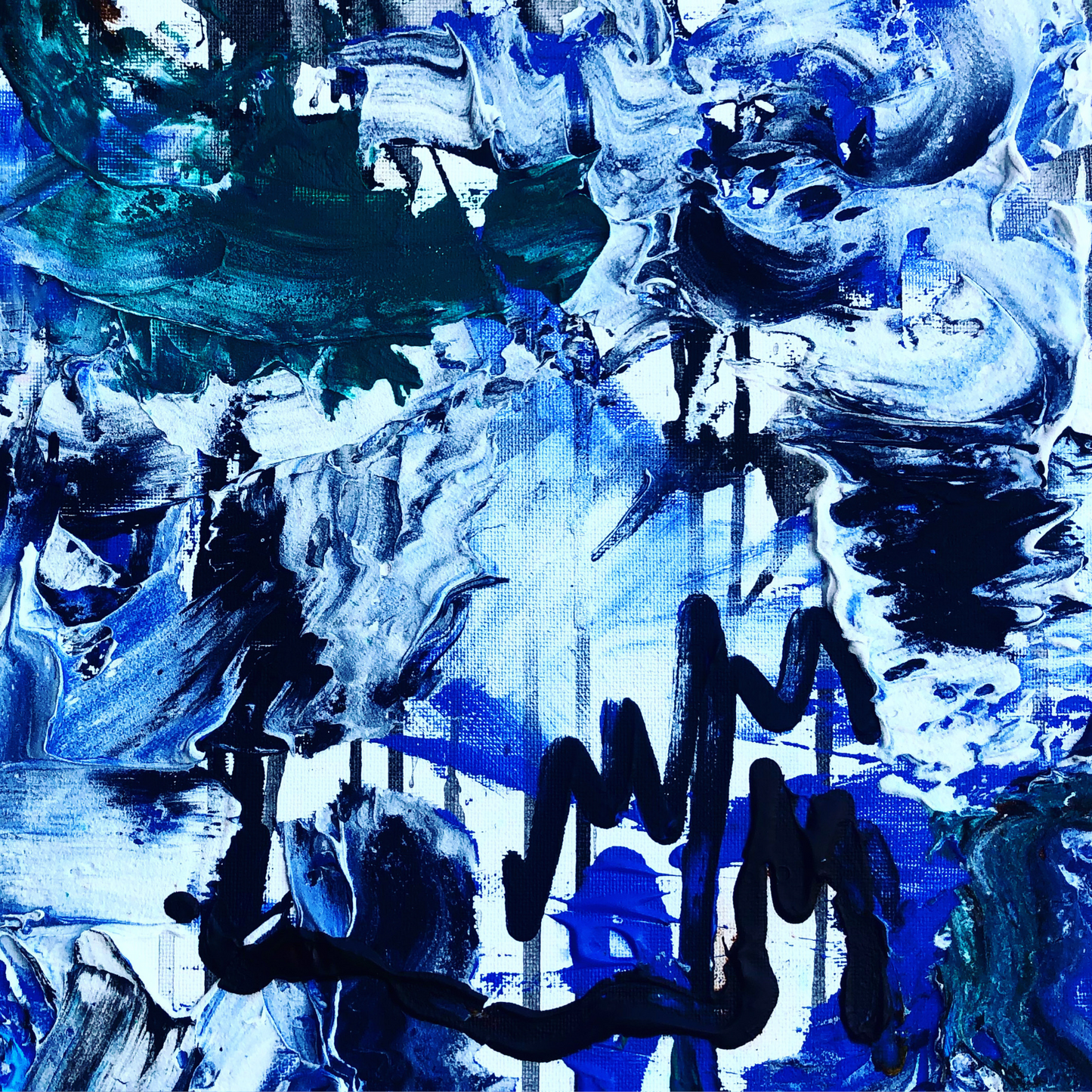 Midnight Waves- Digital Background