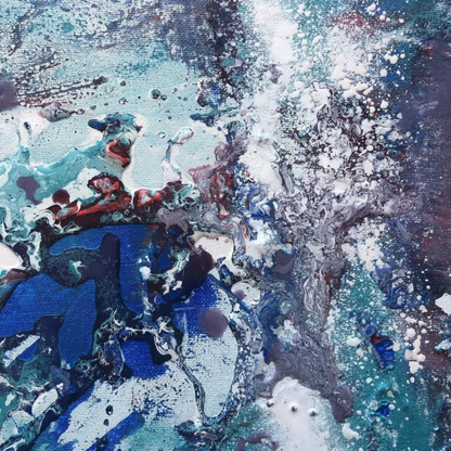 Ocean Storm - Digital Background