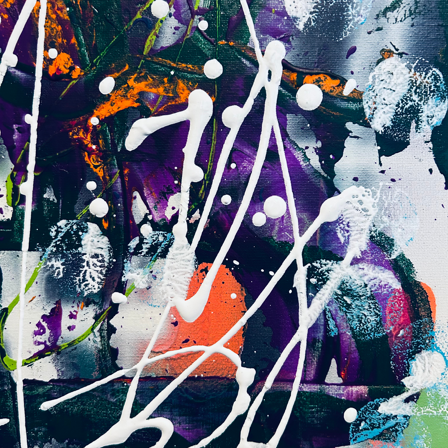 Drips Color - Digital Background