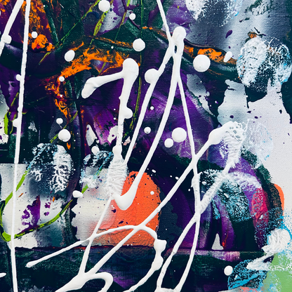 Drips Color - Digital Background