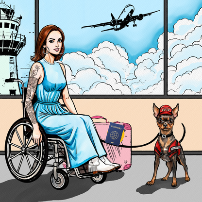 Children's Coloring Book: Tales of a Service Animal