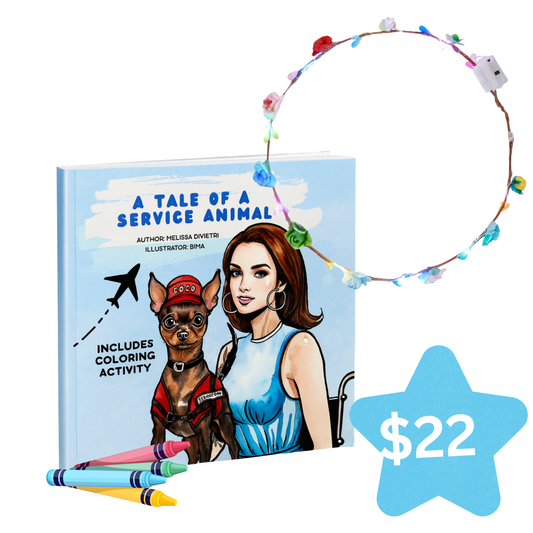 Coloring Book + Light-Up Halo Bundle