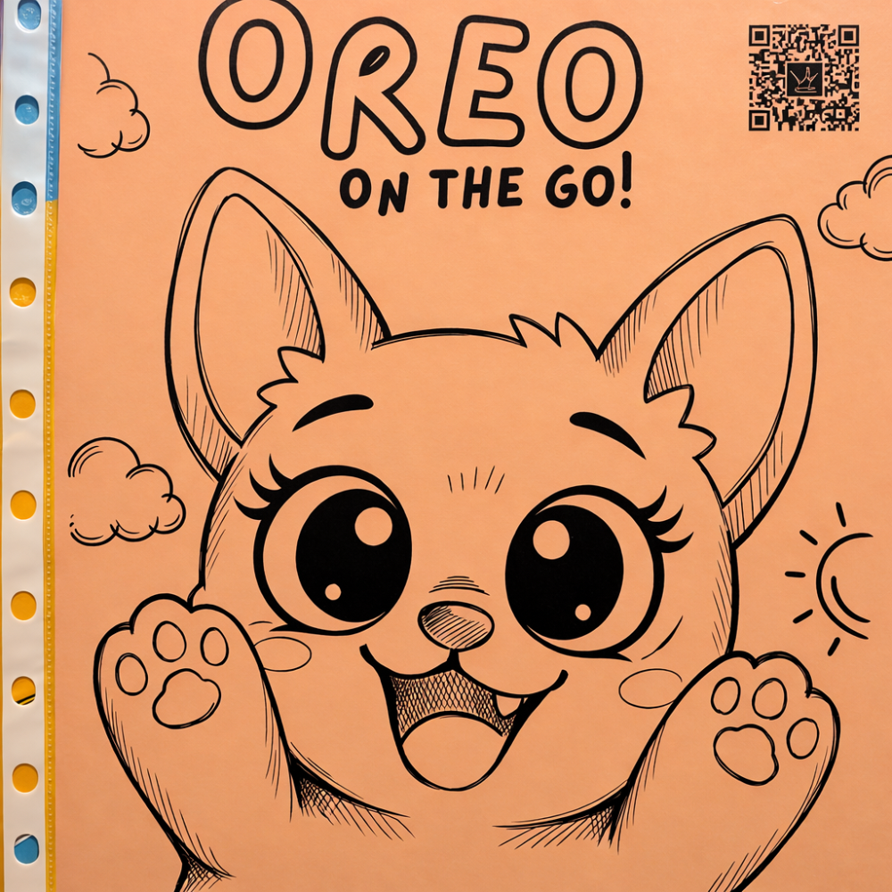 Oreo the Service Dog: Color Her World 🐾
