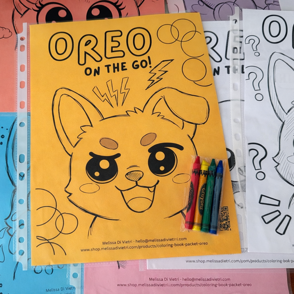 Oreo the Service Dog: Color Her World 🐾