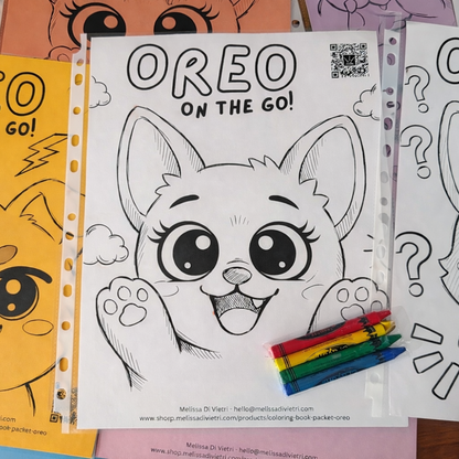 Oreo the Service Dog: Color Her World 🐾