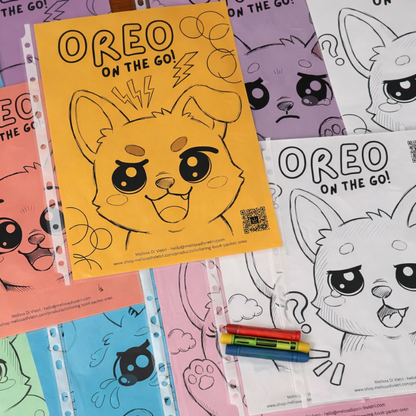 Oreo the Service Dog: Color Her World 🐾