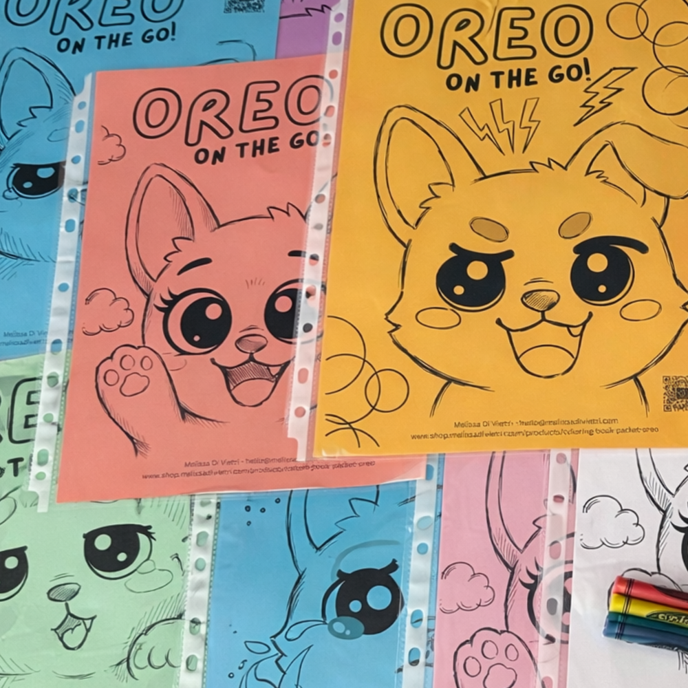 Oreo the Service Dog: Color Her World 🐾