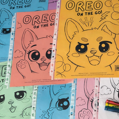 Oreo the Service Dog: Color Her World 🐾
