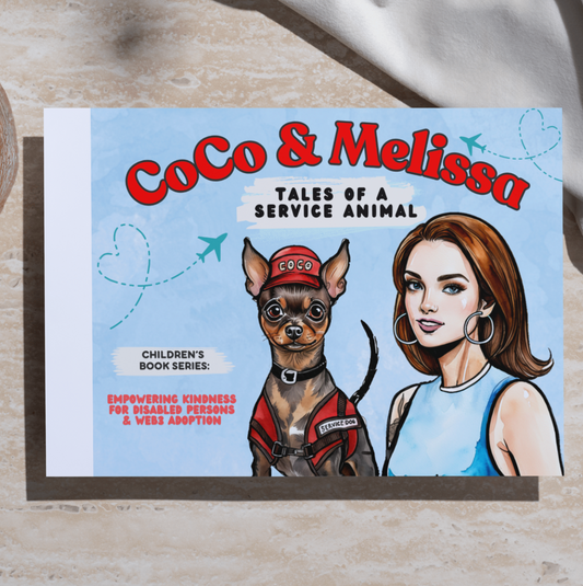 Children's Coloring Book: Tales of a Service Animal