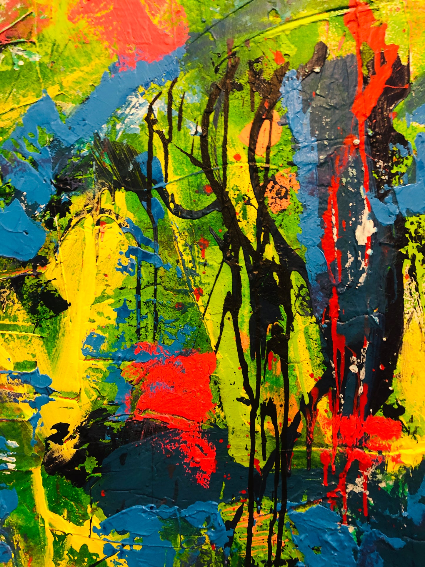 Tropical – Abstract Painting | Handmade Art
