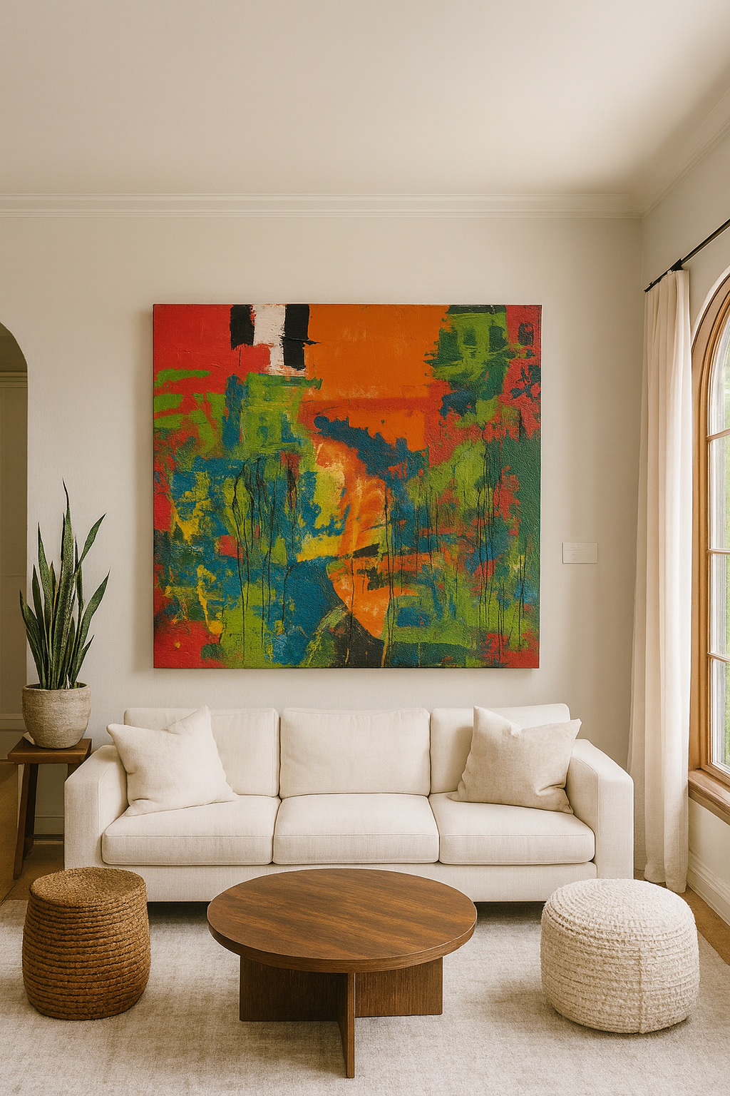 Tropical – Abstract Painting | Handmade Art