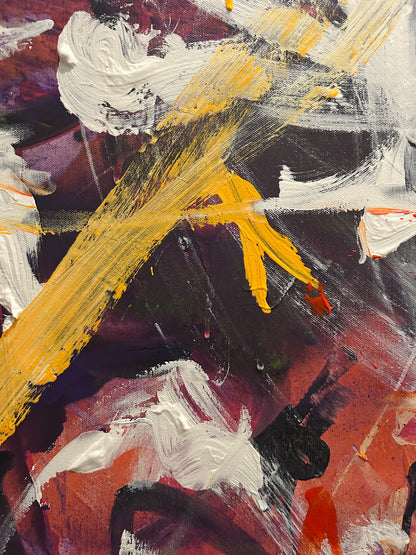 Things You Cant Escape – Abstract Painting | Handmade Art