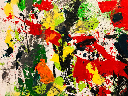 The Beauty Looking Inside – Abstract Painting | Handmade Art