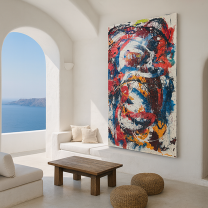 Boundaries, Not Barricades – Abstract Painting | Handmade Art
