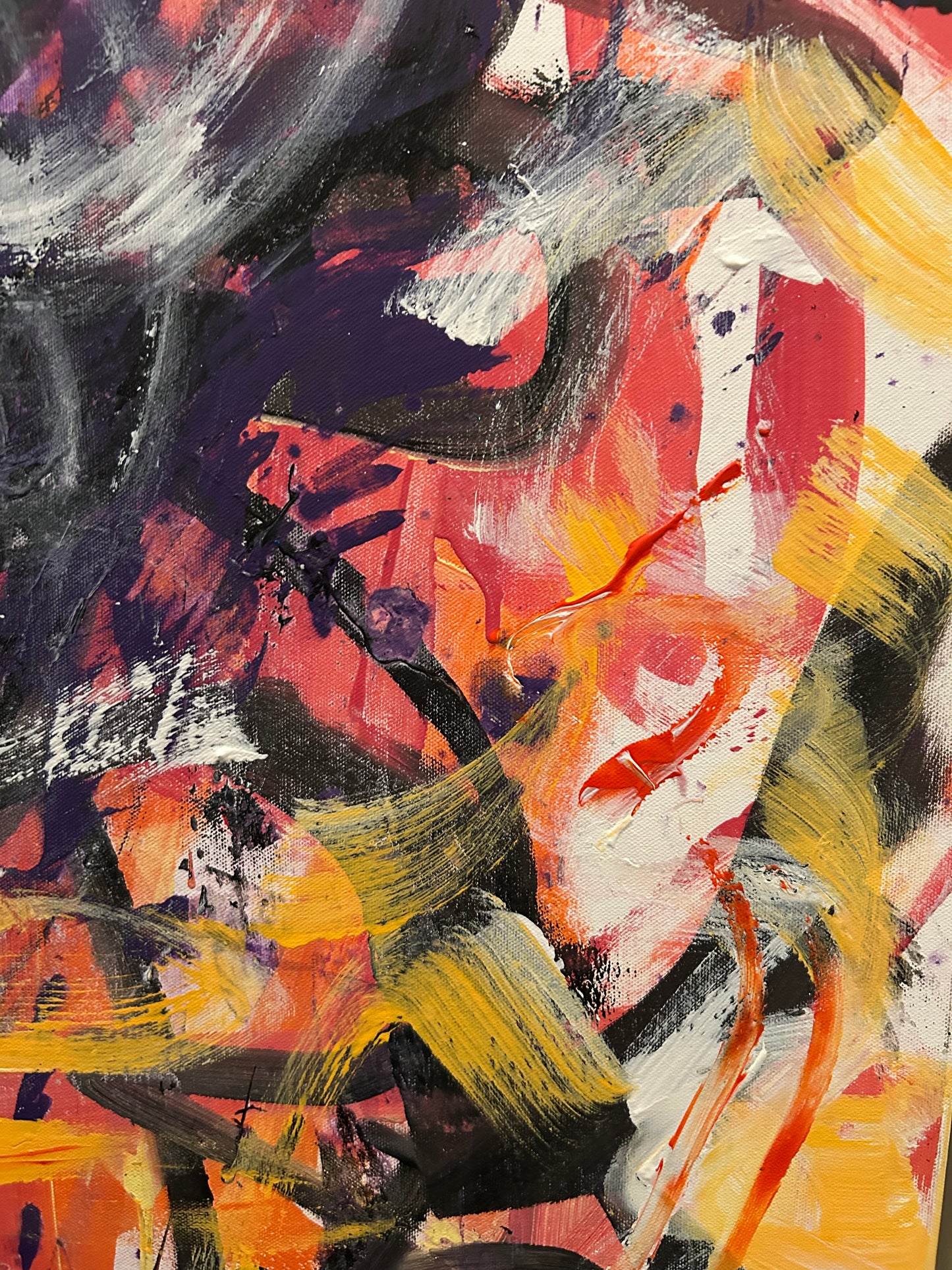 Things You Cant Escape – Abstract Painting | Handmade Art