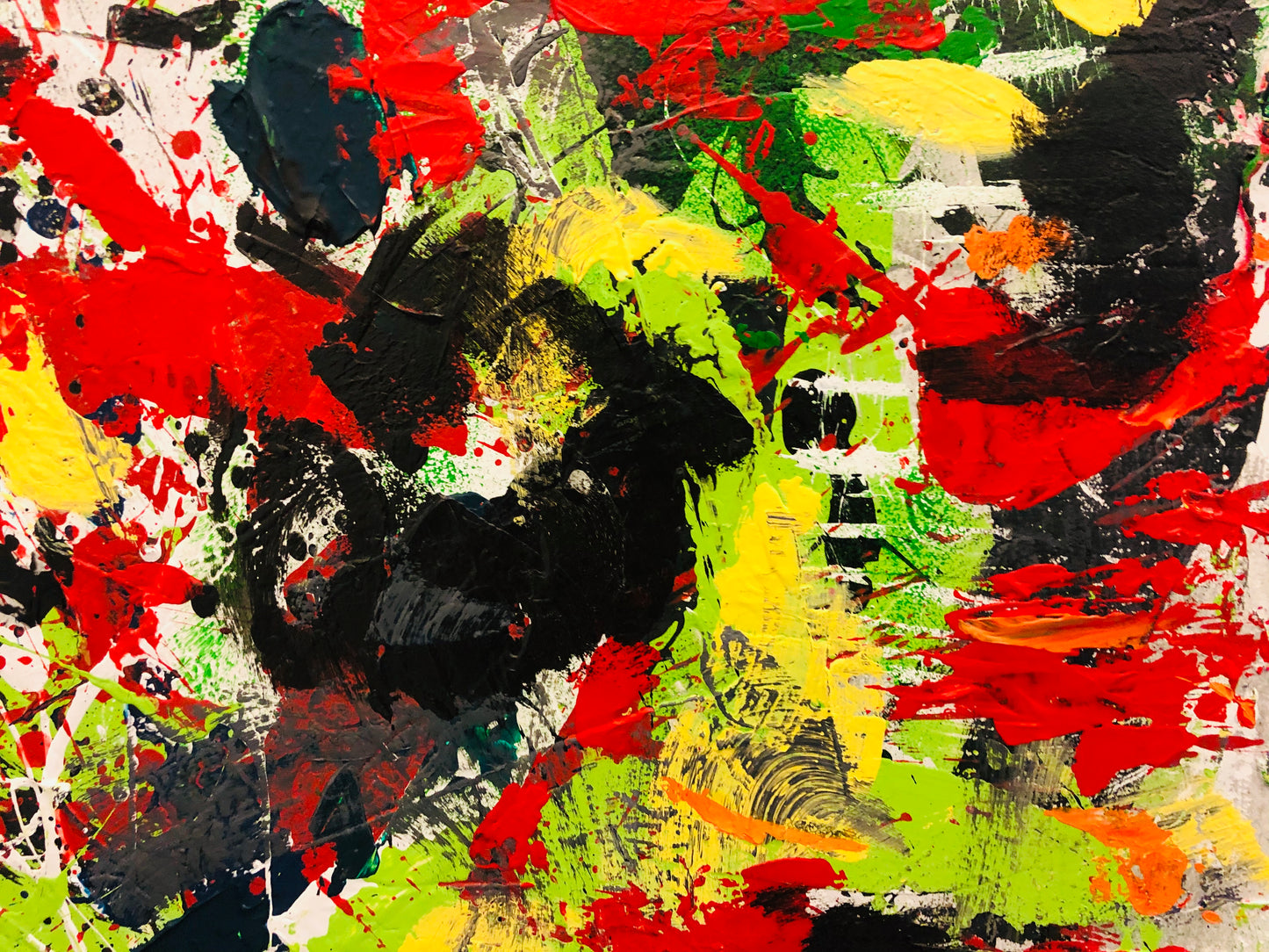 The Beauty Looking Inside – Abstract Painting | Handmade Art