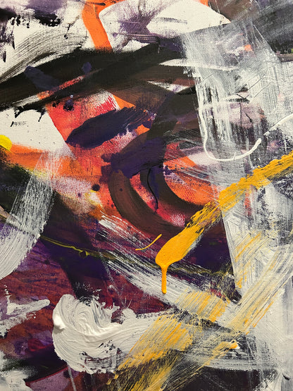 Things You Cant Escape – Abstract Painting | Handmade Art