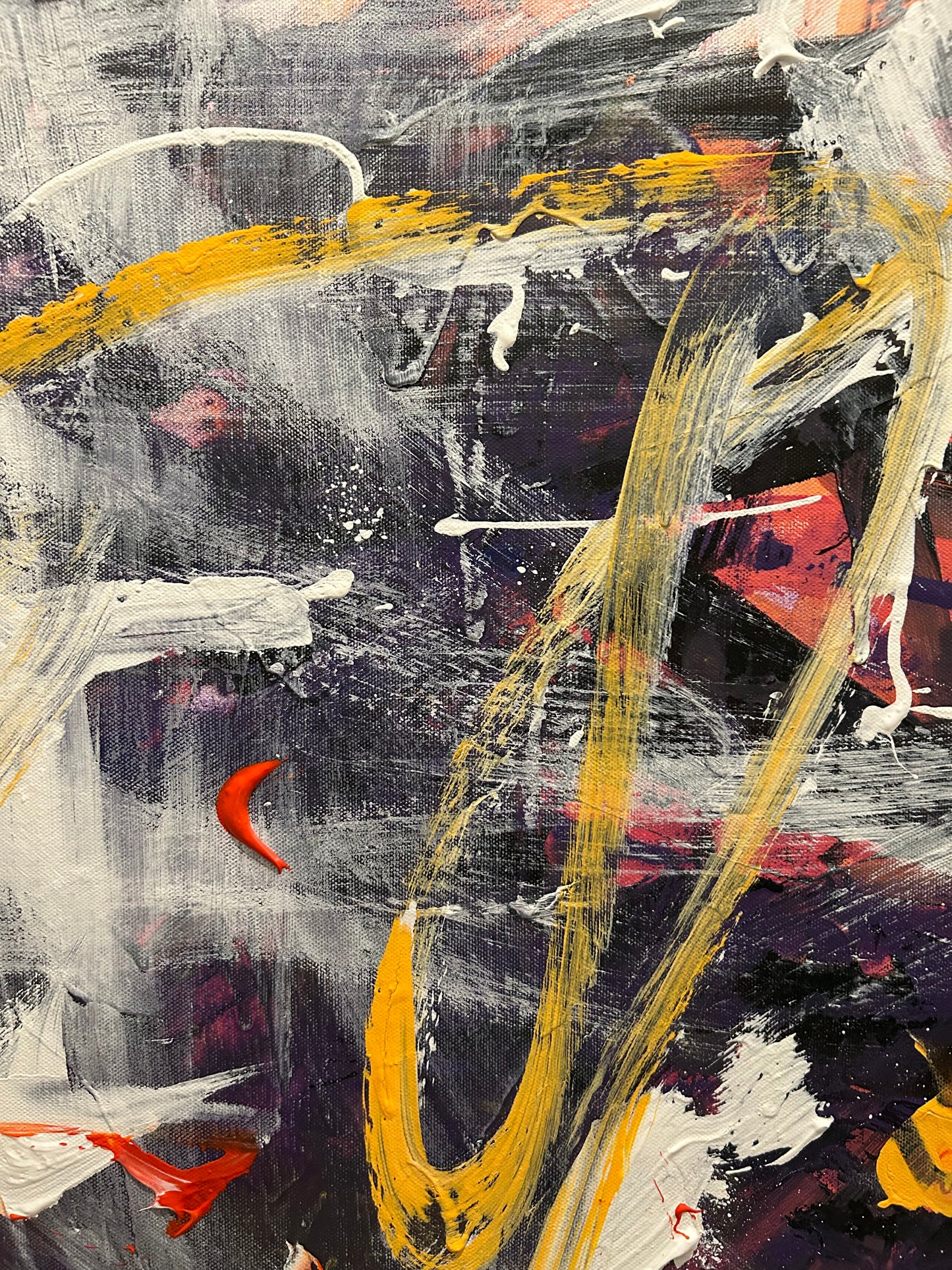 Things You Cant Escape – Abstract Painting | Handmade Art