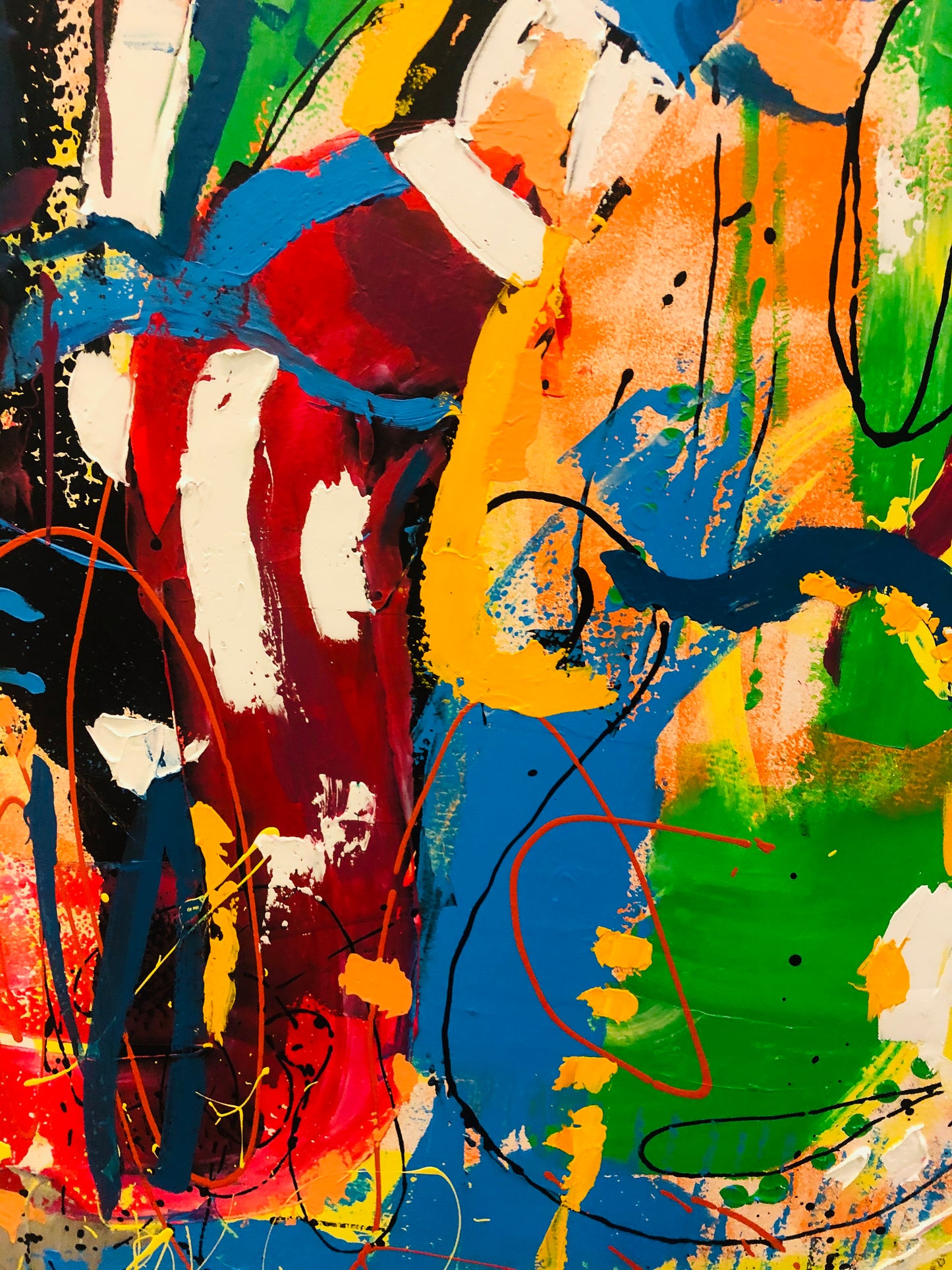 Open Your Imagination – Abstract Painting | Handmade Art