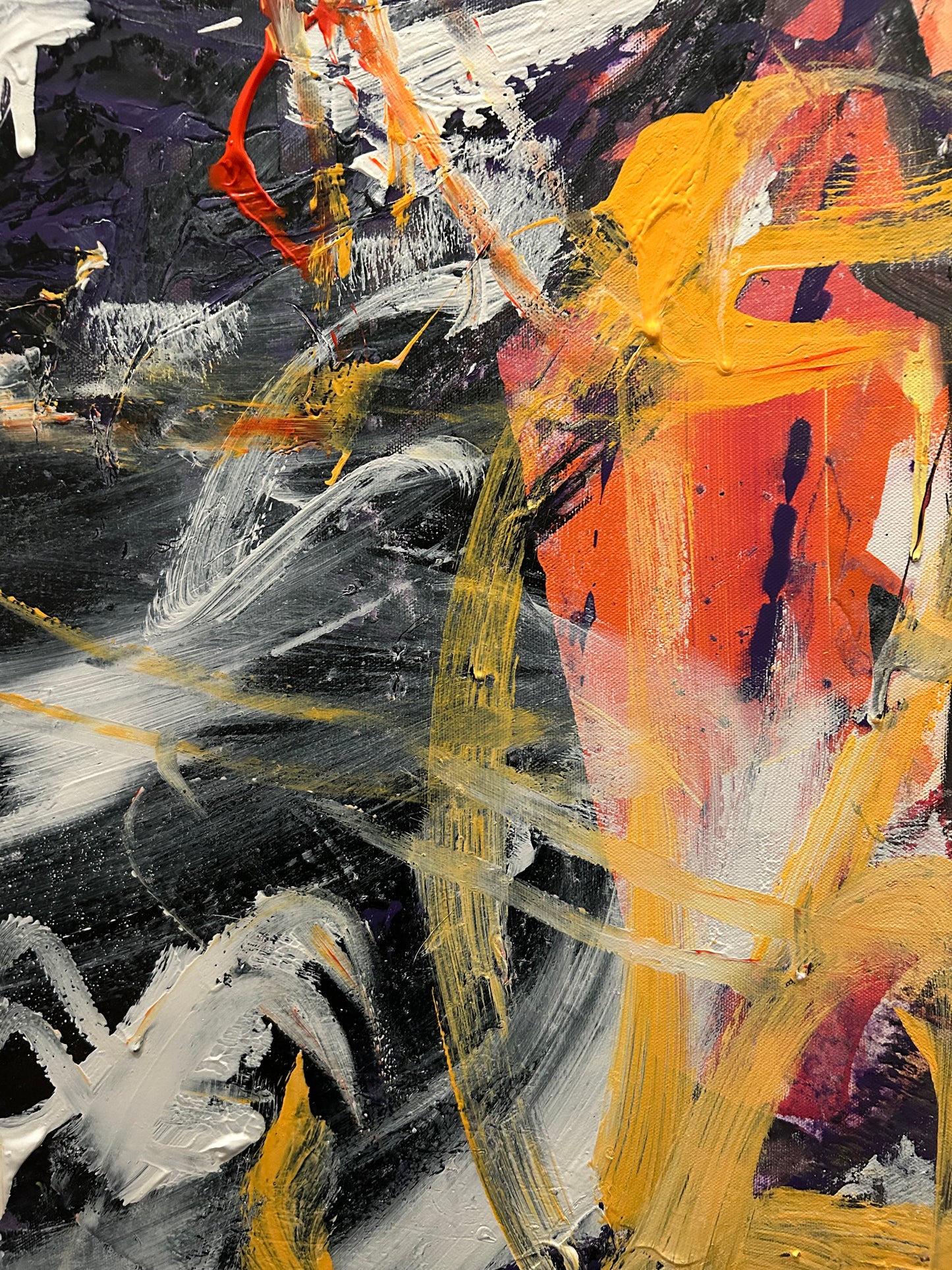 Things You Cant Escape – Abstract Painting | Handmade Art