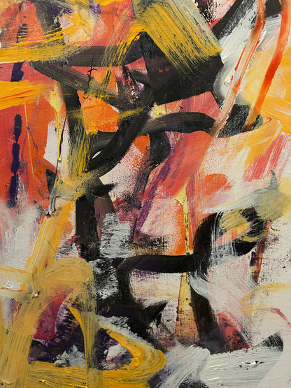 Things You Cant Escape – Abstract Painting | Handmade Art